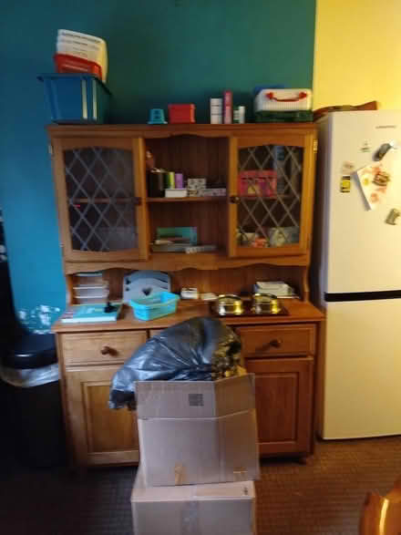 Photo of free Pine kitchen table and dresser (BL1 4) #2