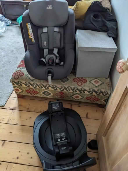 Photo of free Car seat and base (Honor oak) #1