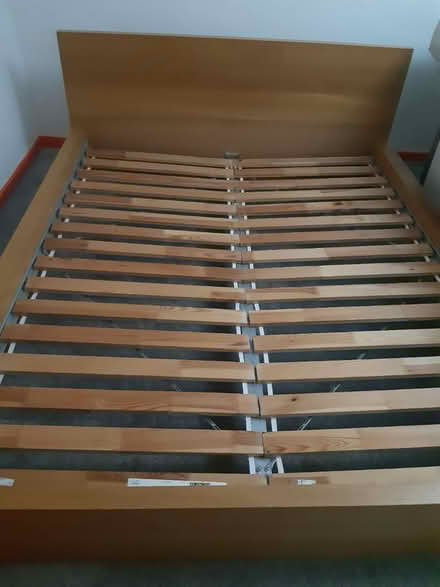 Photo of free King size low bed - no mattress (Enfield EN3) #1