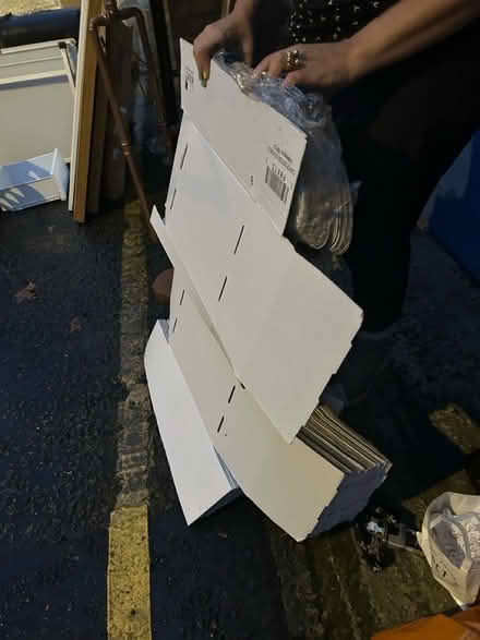 Photo of free White flat packed postal boxes (SW18) #2