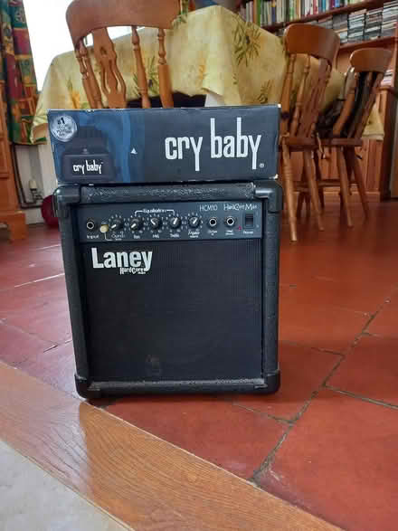 Photo of free Amp and wah wah pedal (Nunney Road, Frome) #1