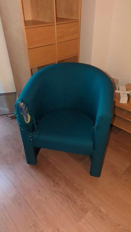 Photo of free armchair (damaged) (West Ealing) #1