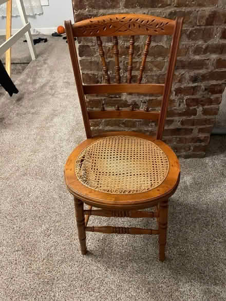 Photo of free wooden chair (Montclair, NJ) #1