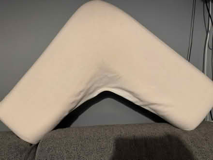 Photo of free V pillow, (used) (Pontefract WF8 area) #2