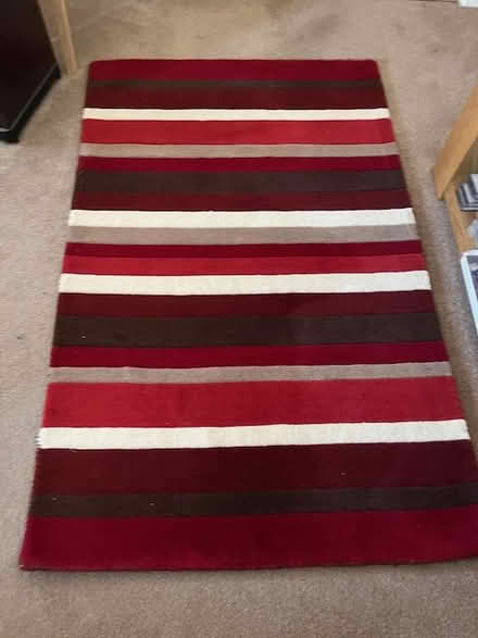 Photo of free Multicoloured wool floor rug (Aberystwyth) #1