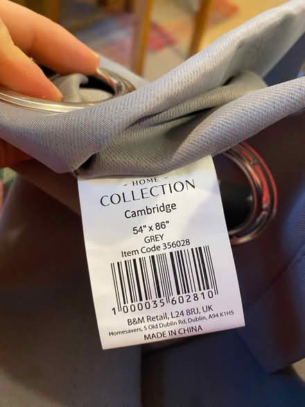 Photo of free Grey curtains (Hereford HR4) #2