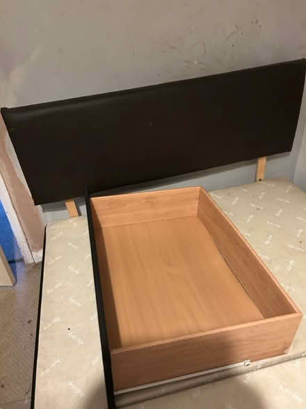 Photo of free Black Double Bed (SK8 Heald Green) #1