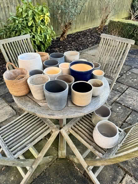 Photo of free Various Plant Pots: Good condition (LE7 Ratcliffe on the Wreake) #2