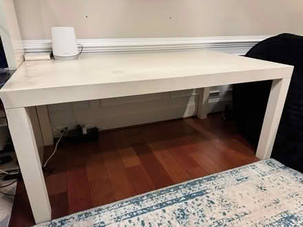 Photo of free Parsons Dining Table, Ivory (Potomac) #2