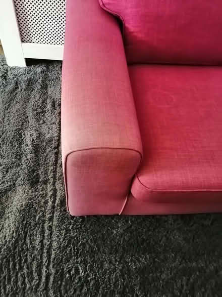 Photo of free Pink 2 seater sofa (Lakenham NR1) #1