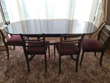 Photo of free Extending dining Table & Chairs (Preesall FY6) #2