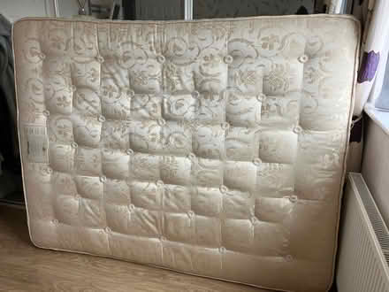 Photo of free King Size pocket sprung mattress -very clean, totally unmark (Gleneagles area, Wboro NN8) #1