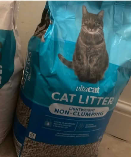 Photo of free 2 Bags of ordinary Cat Litter (New) (High Bentham LA2) #1