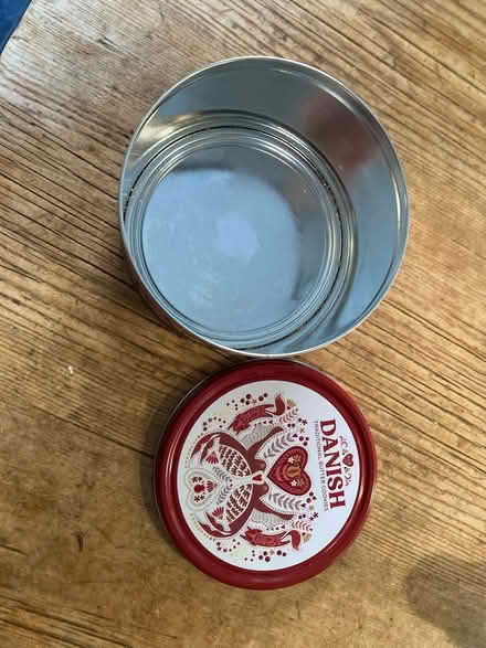 Photo of free Small biscuit tin (Woking) #2