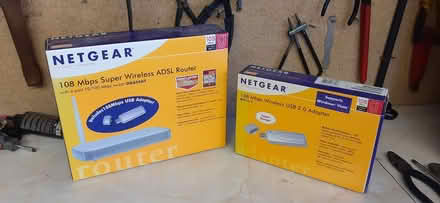 Photo of free Net gear router and adaptor (Crookesmoor S6) #1