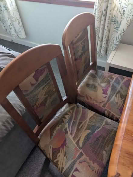 Photo of free 3 x wooden dining chairs (Montrose DD10) #1