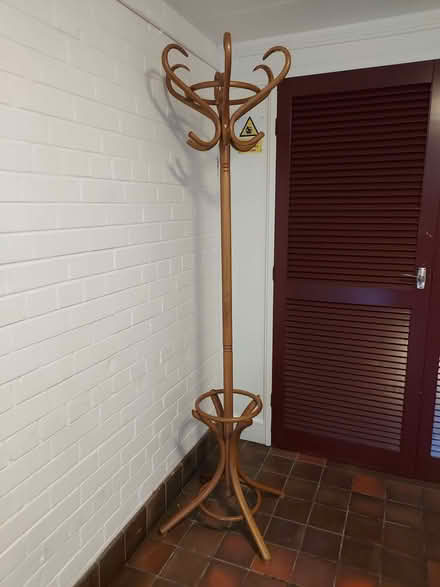 Photo of free Wooden Coat Stand (Morley Green SK9) #2