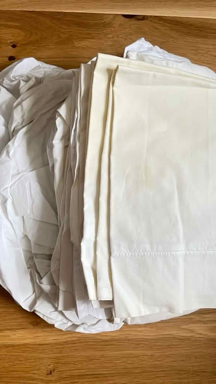 Photo of free Used fitted sheet and pillow cover (SE28) #3