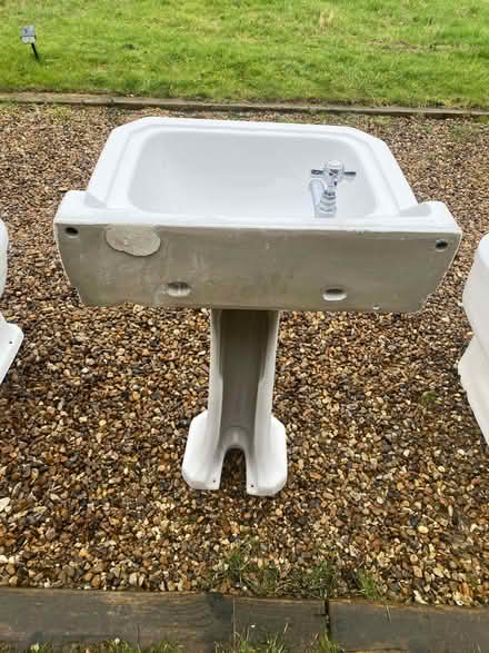 Photo of free Two toilets and a pedestal sink (Gosmore SG4) #4