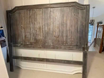 Photo of free 2 wooden king bed frames (Bellaire area) #3