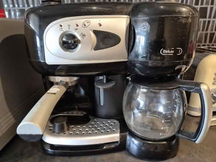 Photo of free Delonghi coffee maker and grinder (Broadbridge Heath) #1