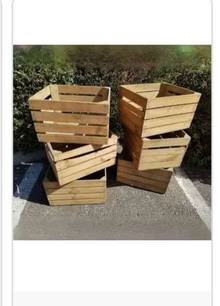 Photo of Wooden crates (Knighton LD7) #1