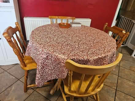 Photo of free 4 dining chairs (Skipton BD23) #3