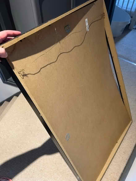 Photo of free Lrg black picture frame Ikea ribba (London SE13) #4