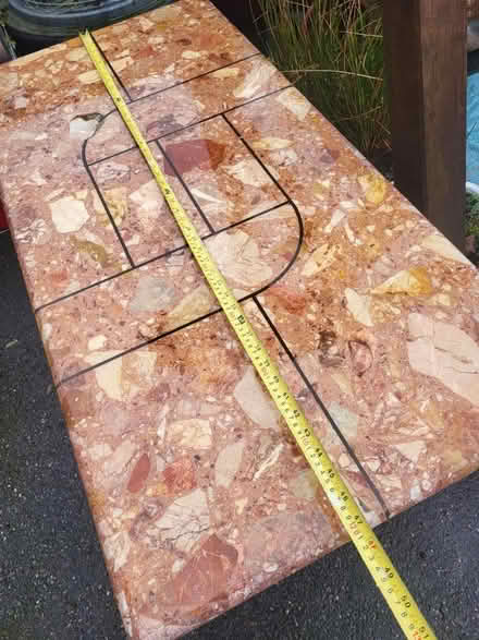 Photo of free Italian Marble Table (Crystal Palace) #1