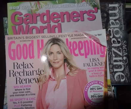 Photo of free MAGAZINES:Recent Saga/GH/Gardeners World (Smiths Estate OX28) #1