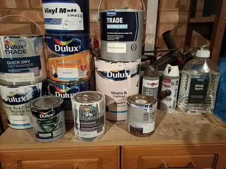 Photo of free Paints, and white spirit (Letchworth (South)) #1