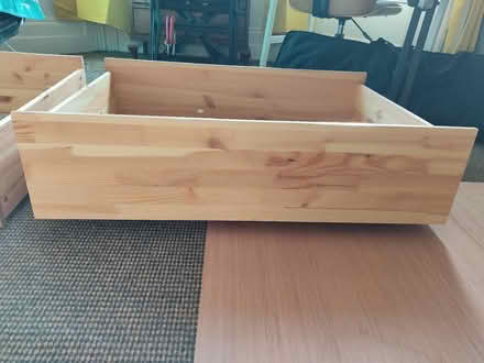 Photo of free 2 under bed storage drawers for king size bed (BT7) #2