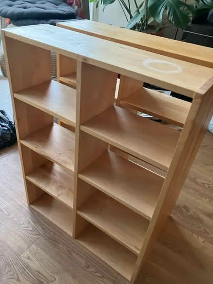 Photo of free CD/ cubby hole wooden shelves (Arsenal / Highbury N5) #1