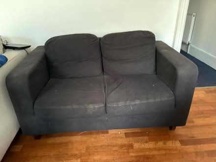 Photo of free Good condition black sofa (islington N1) #2