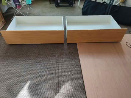 Photo of free 2 under bed storage drawers for double/king/single size bed (BT7) #1
