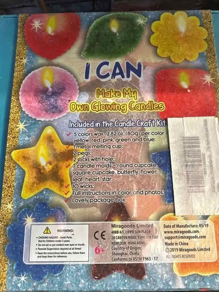 Photo of free Candle making kit (Gleadless Common S12) #2