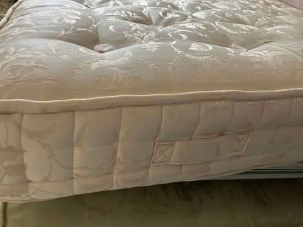 Photo of free King Size pocket sprung mattress -very clean, totally unmark (Gleneagles area, Wboro NN8) #3