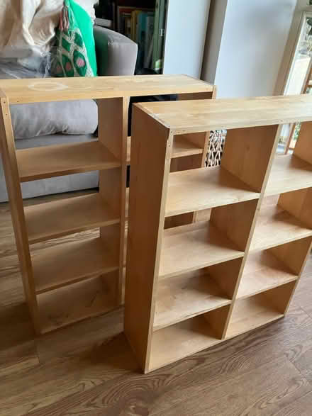 Photo of free CD/ cubby hole wooden shelves (Arsenal / Highbury N5) #3