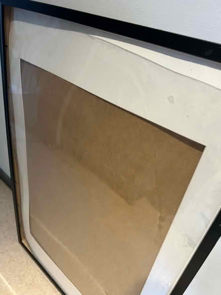 Photo of free Lrg black picture frame Ikea ribba (London SE13) #3