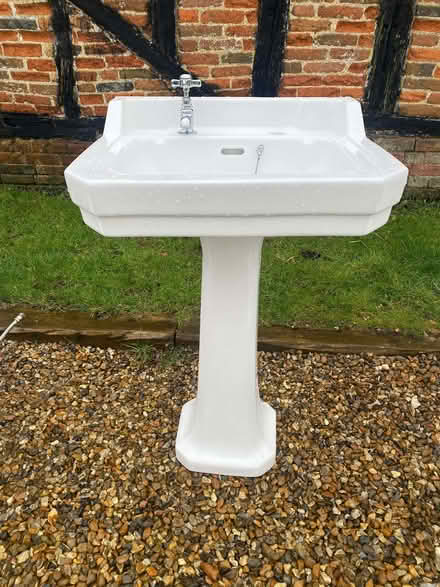 Photo of free Two toilets and a pedestal sink (Gosmore SG4) #2