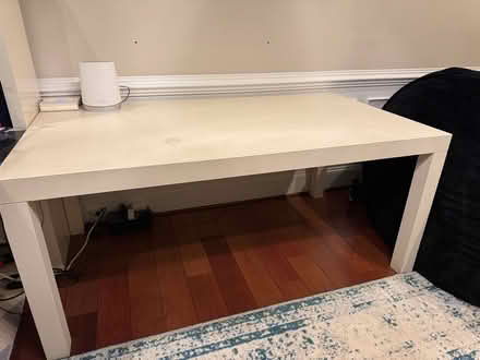 Photo of free Parsons Dining Table, Ivory (Potomac) #1