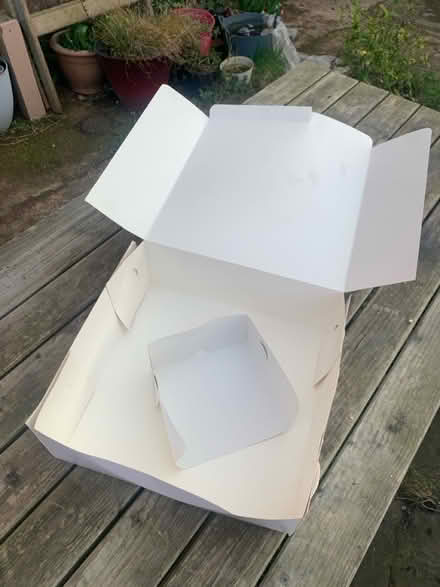 Photo of free Brand new flat packed cake boxes (Toxteth L8) #1