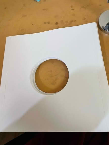 Photo of free Paper inners for 10” and 7” vinyl records (Loughborough LE11) #1