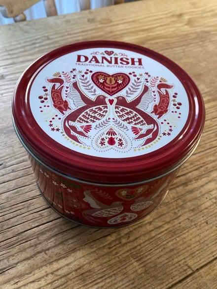 Photo of free Small biscuit tin (Woking) #1