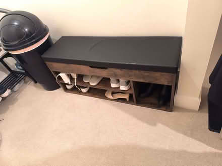 Photo of free Shoe cabinet with a bench and a drawer (Kingston KT1) #1