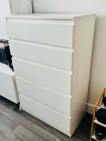 Photo of free White IKEA Chest of Drawers (Moreton, Essex) #1