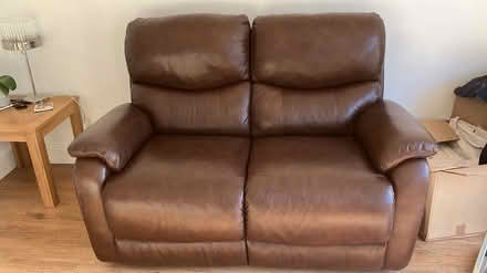 Photo of free Great leather recliner sofa (Orpington) #1