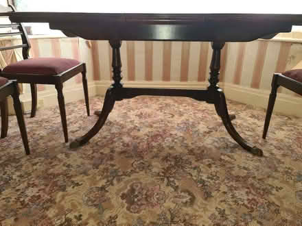 Photo of free Extending dining Table & Chairs (Preesall FY6) #3