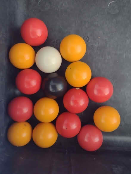 Photo of free Pool balls (Barnhill DD5) #1