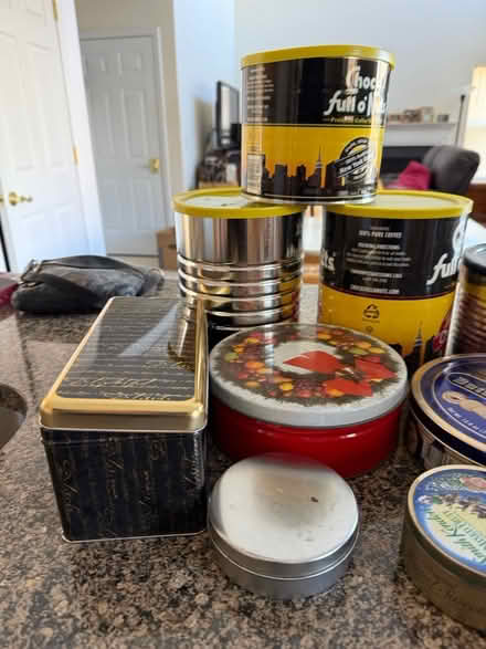 Photo of free Assorted metal containers (Asbury Park- Ocean Township) #2